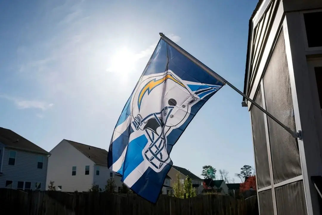 LA Chargers porch flag