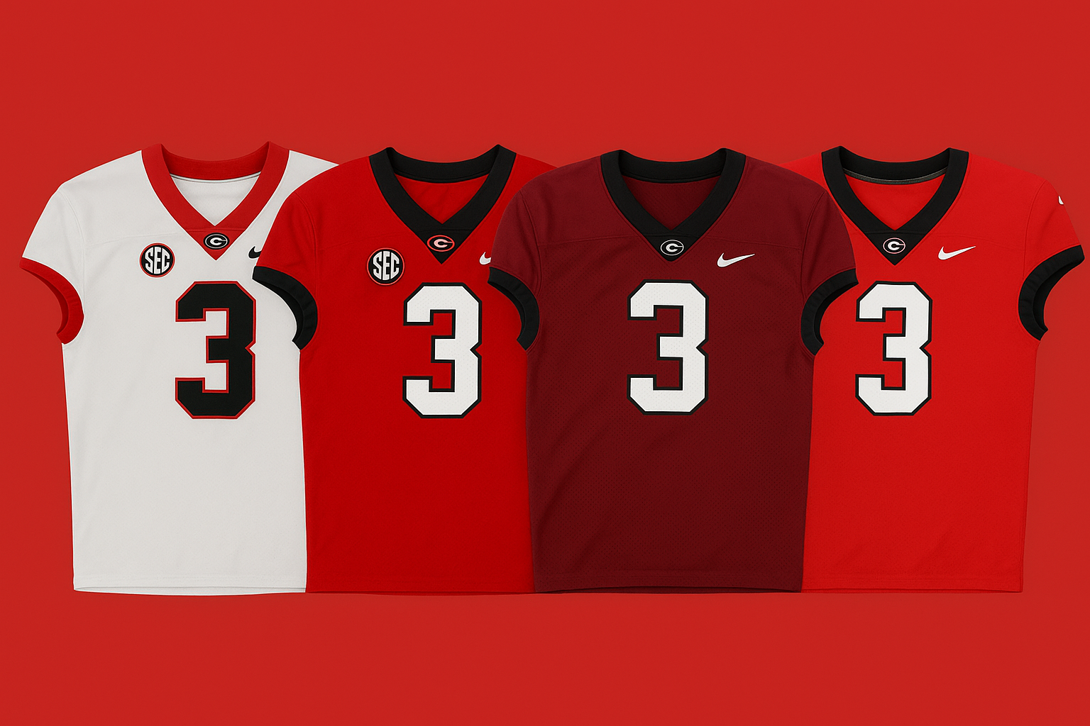 Best UGA Jerseys to Wear (90s- present day)