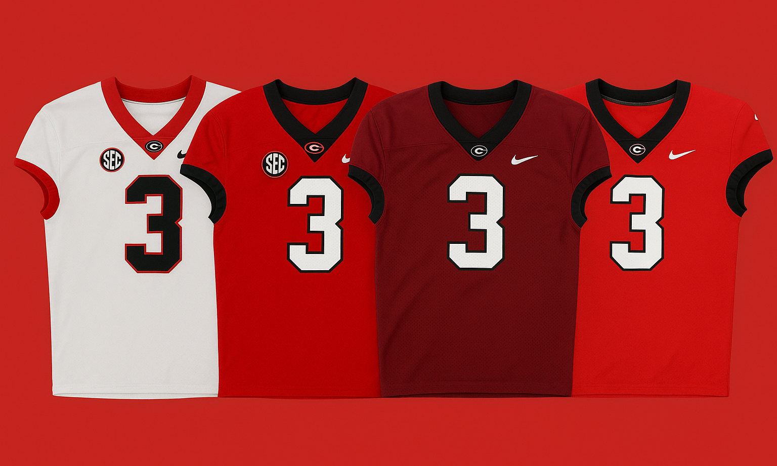 Best UGA Jerseys to Wear (90s- present day)