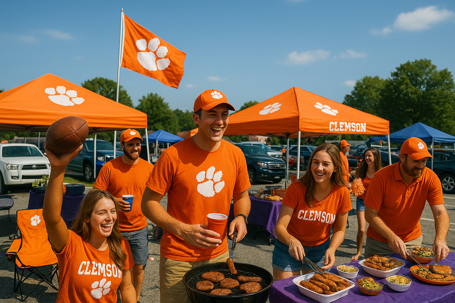 clemson tailgating 