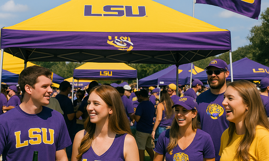 lsu tailgate party