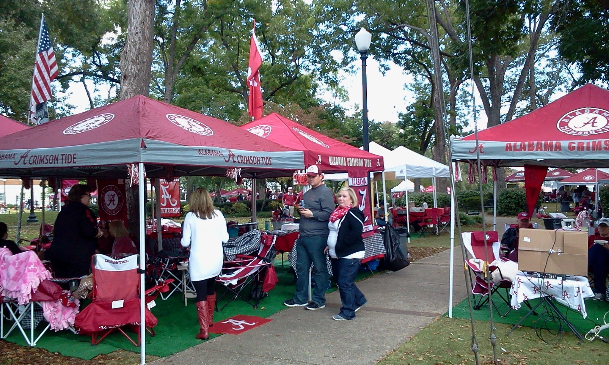 Tailgating at Alabama