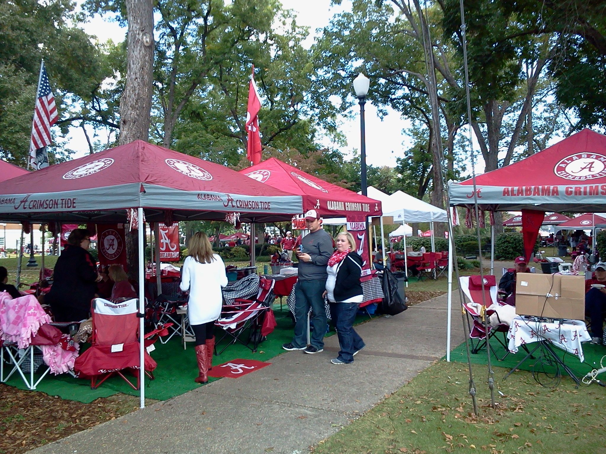 Tailgating at Alabama