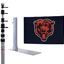 Chicago Bears Ultimate Tailgate Flagpole Kit - Flagpole To - Go