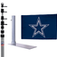 Dallas Cowboys Ultimate Tailgate Flagpole Kit - Flagpole To - Go