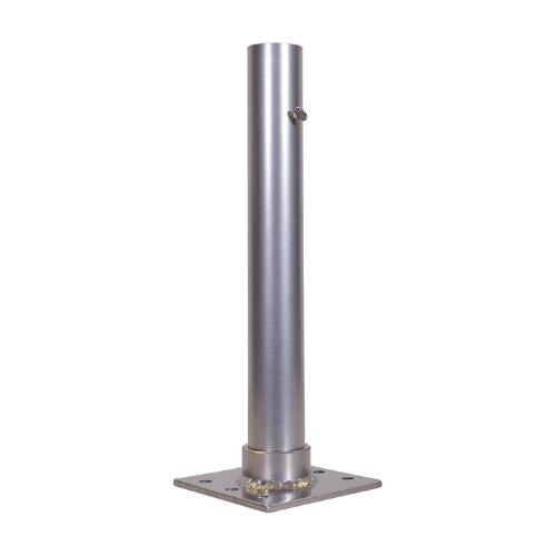 flag pole for dock mount side view