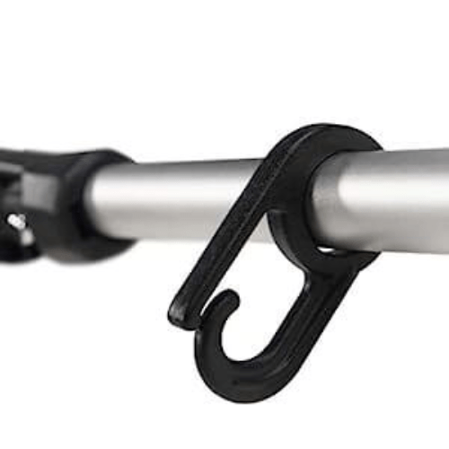 flag pole for golf cart anti furl clips