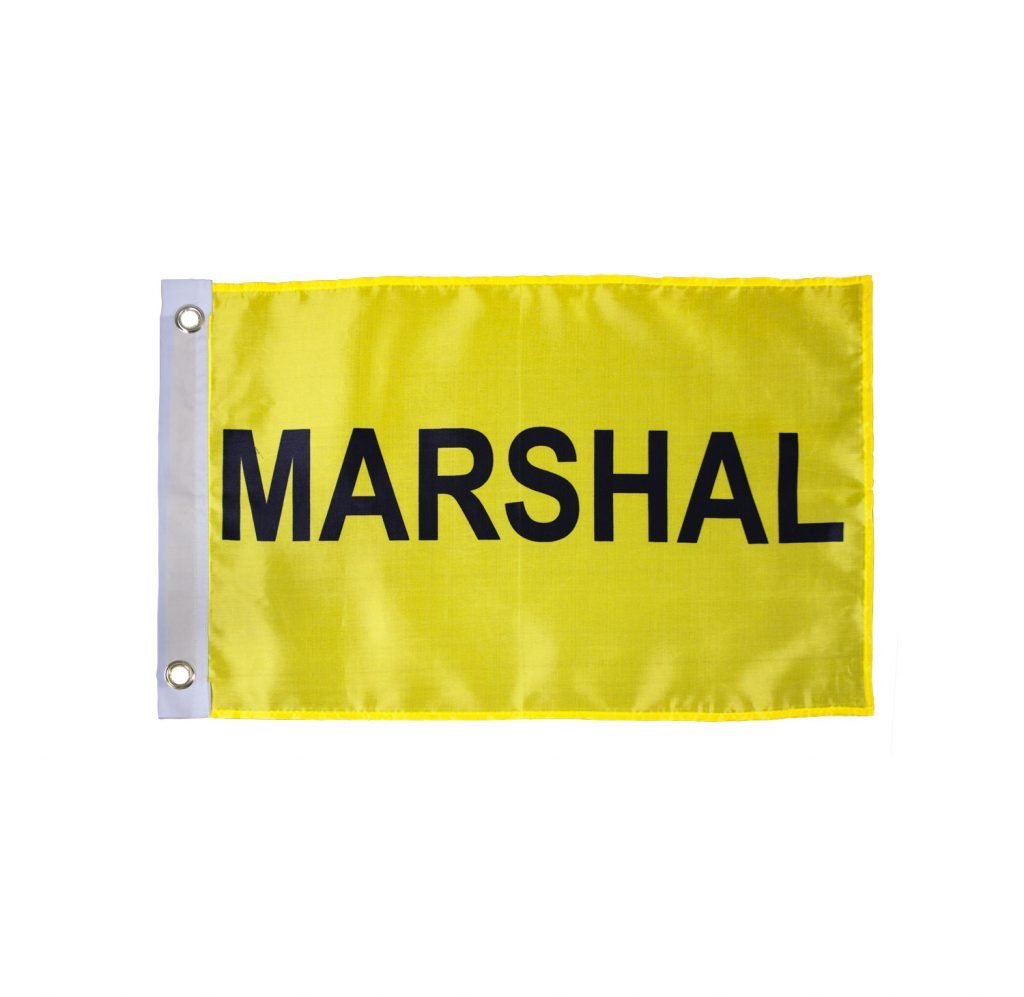 Golf Cart Operations 12" x 18" Flags - Flagpole To - Go