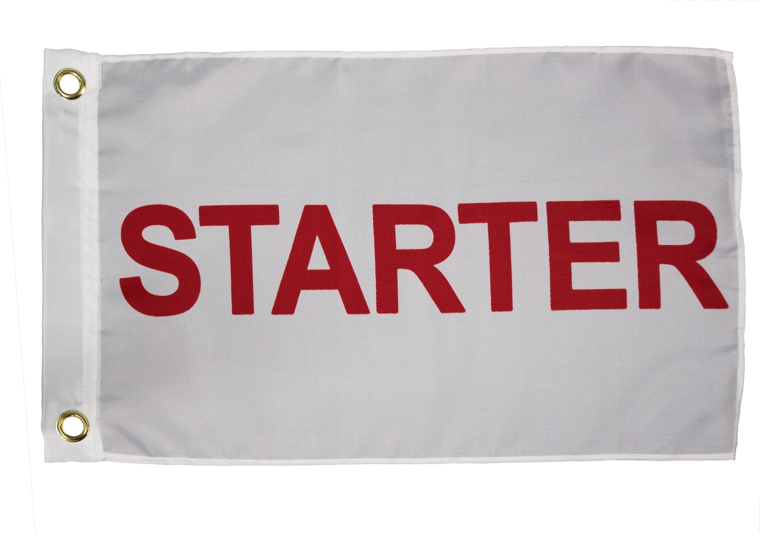 Golf Cart Operations 12" x 18" Flags - Flagpole To - Go