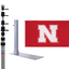 University of Nebraska Ultimate Tailgate Flagpole Kit 