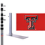 Texas Tech Ultimate Tailgate Flagpole Kit - Flagpole To - Go