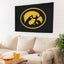 University of Iowa 3' x 5' Team Flag - Flagpole To - Go