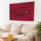 Arkansas Razorbacks Flag